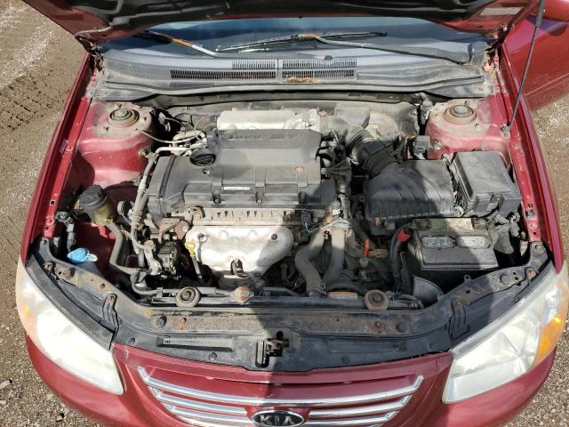 Photo 10 VIN: KNAFE121175378586 - KIA SPECTRA EX 