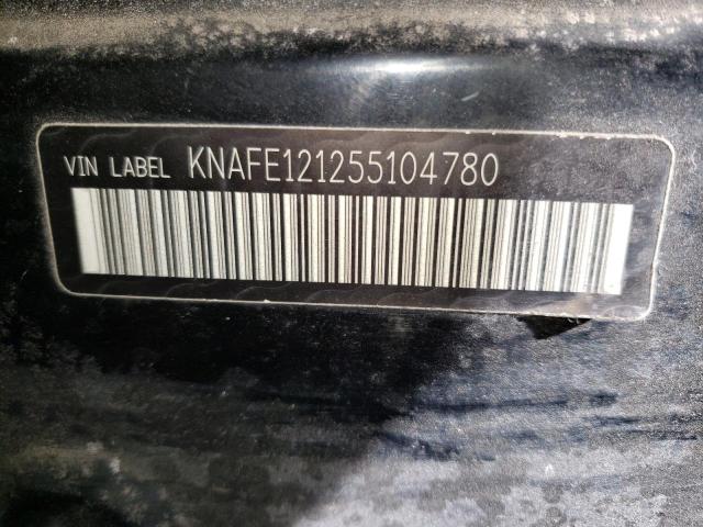 Photo 12 VIN: KNAFE121255104780 - KIA SPECTRA 