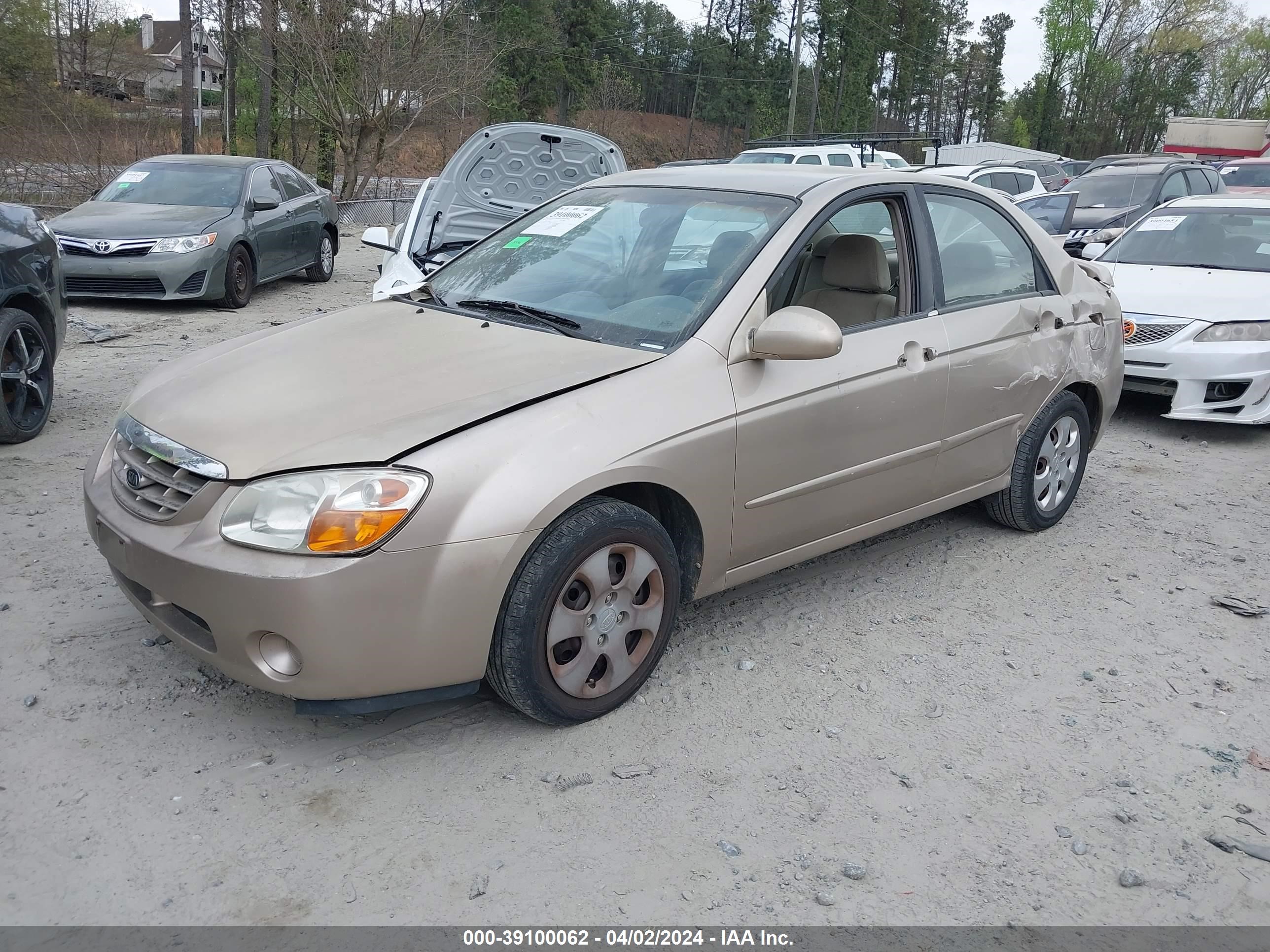 Photo 1 VIN: KNAFE121255179849 - KIA SPECTRA 