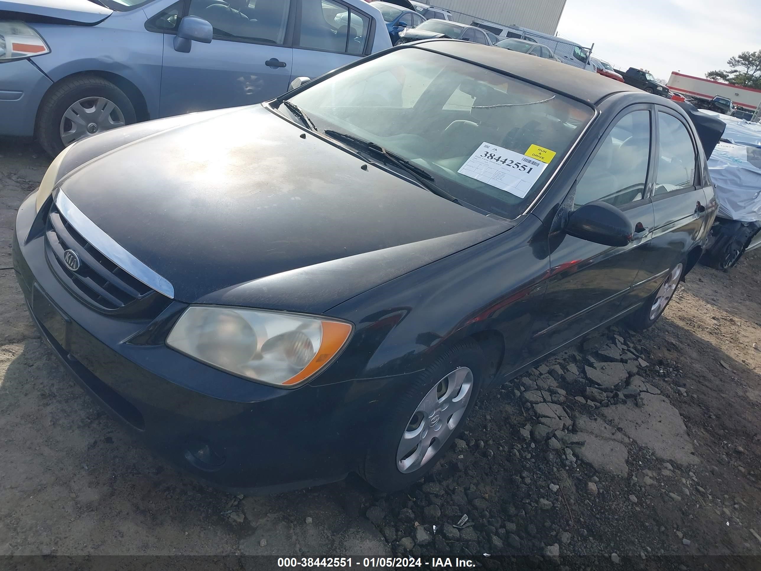 Photo 1 VIN: KNAFE121265355123 - KIA SPECTRA 