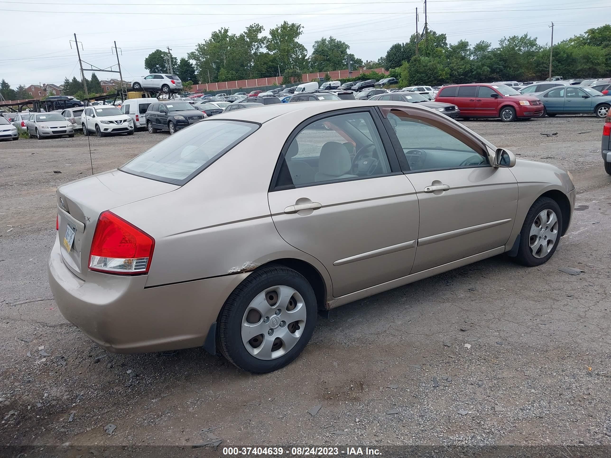 Photo 3 VIN: KNAFE121275409523 - KIA SPECTRA 