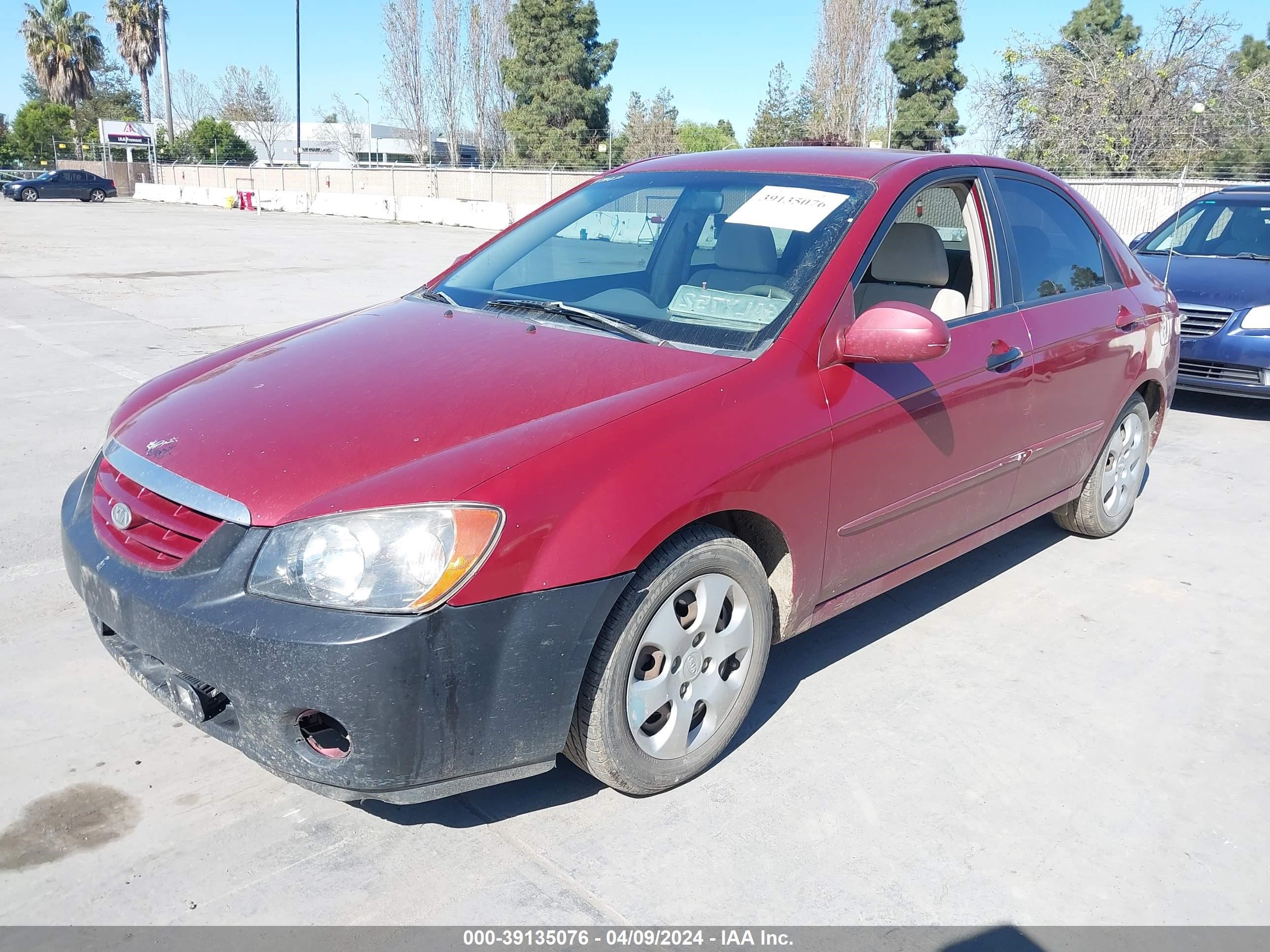 Photo 1 VIN: KNAFE121765245622 - KIA SPECTRA 