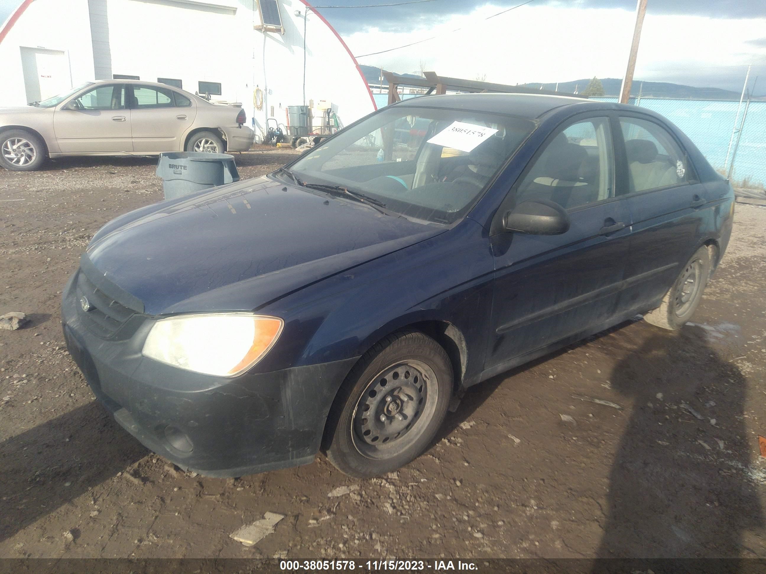 Photo 1 VIN: KNAFE121865338553 - KIA SPECTRA 