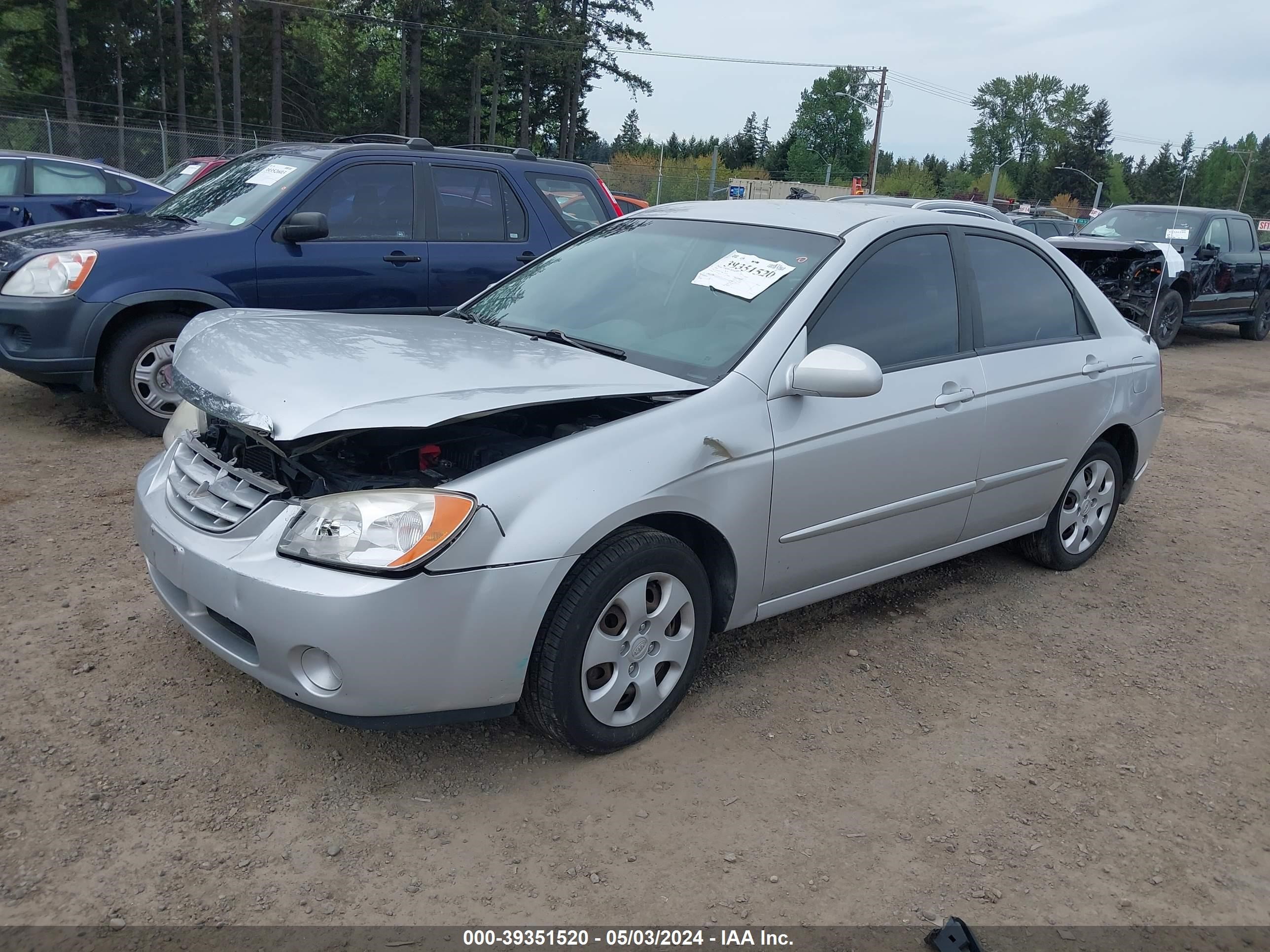 Photo 1 VIN: KNAFE121865371147 - KIA SPECTRA 