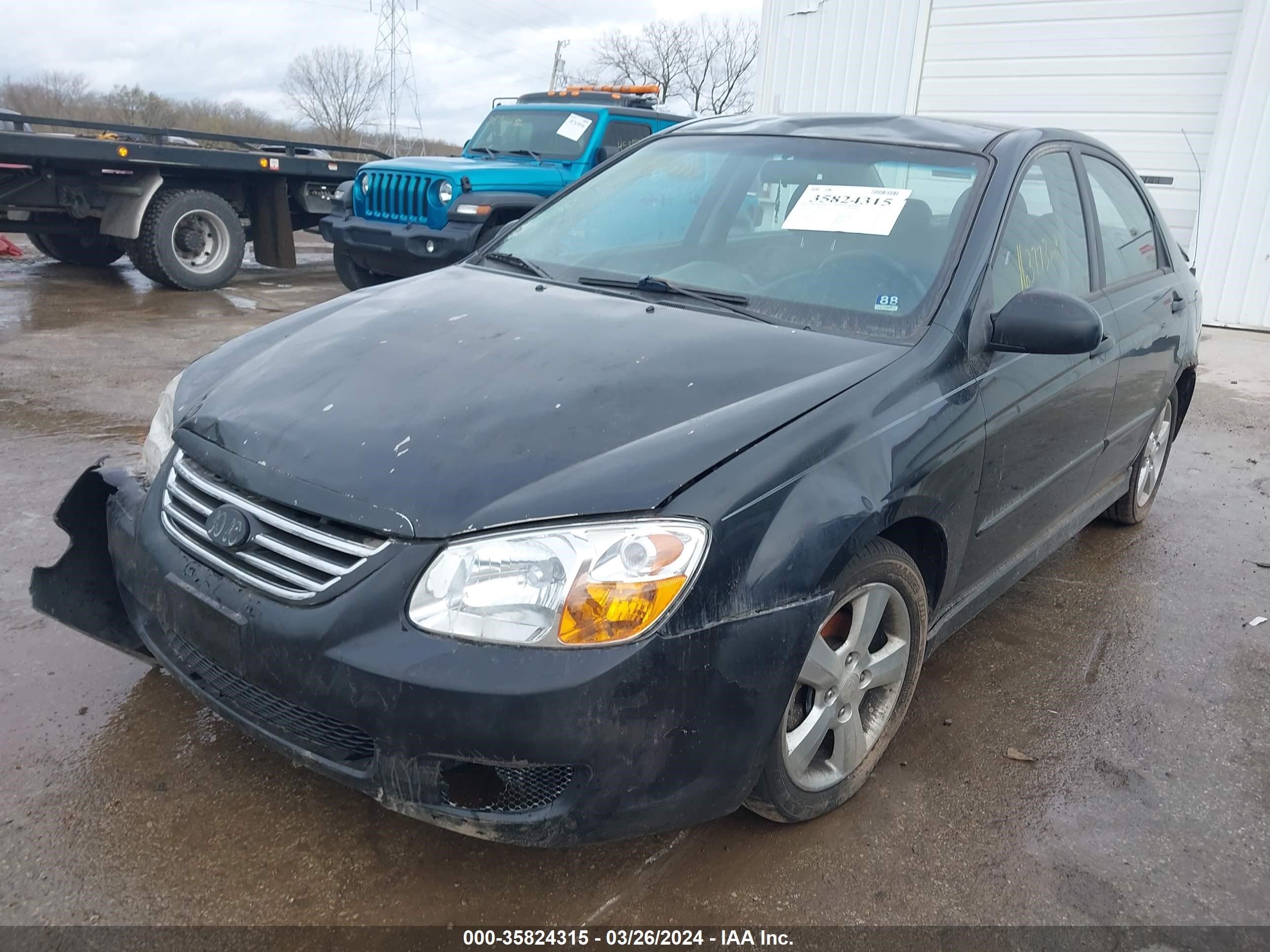 Photo 1 VIN: KNAFE122785017289 - KIA SPECTRA 