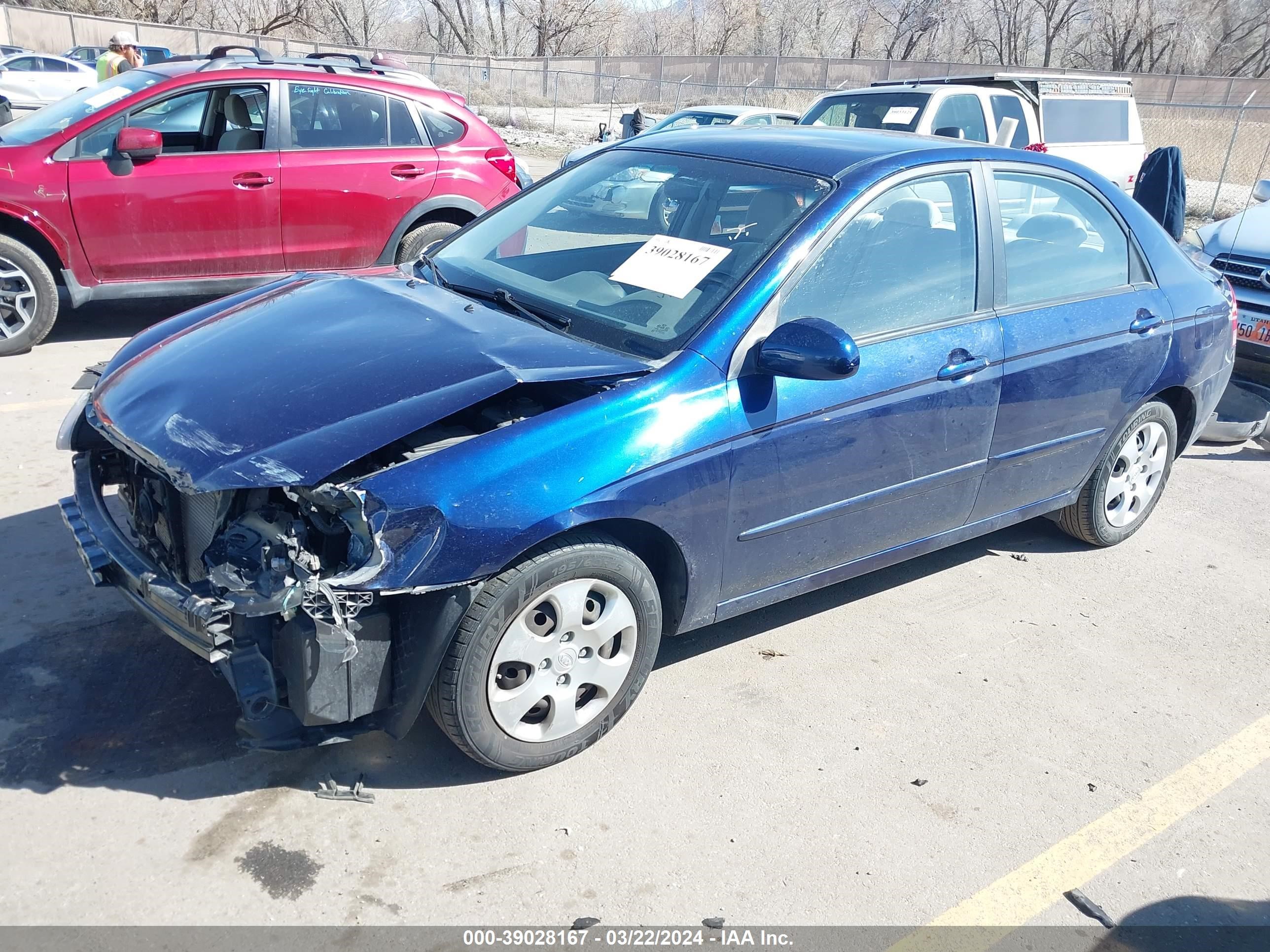 Photo 1 VIN: KNAFE122985512447 - KIA SPECTRA 