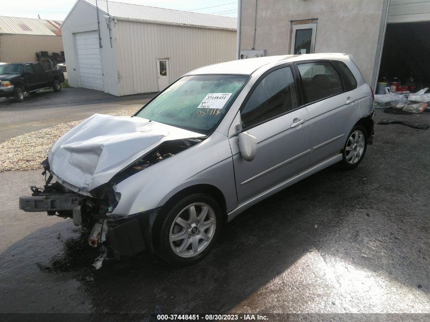 Photo 1 VIN: KNAFE161755081118 - KIA SPECTRA 