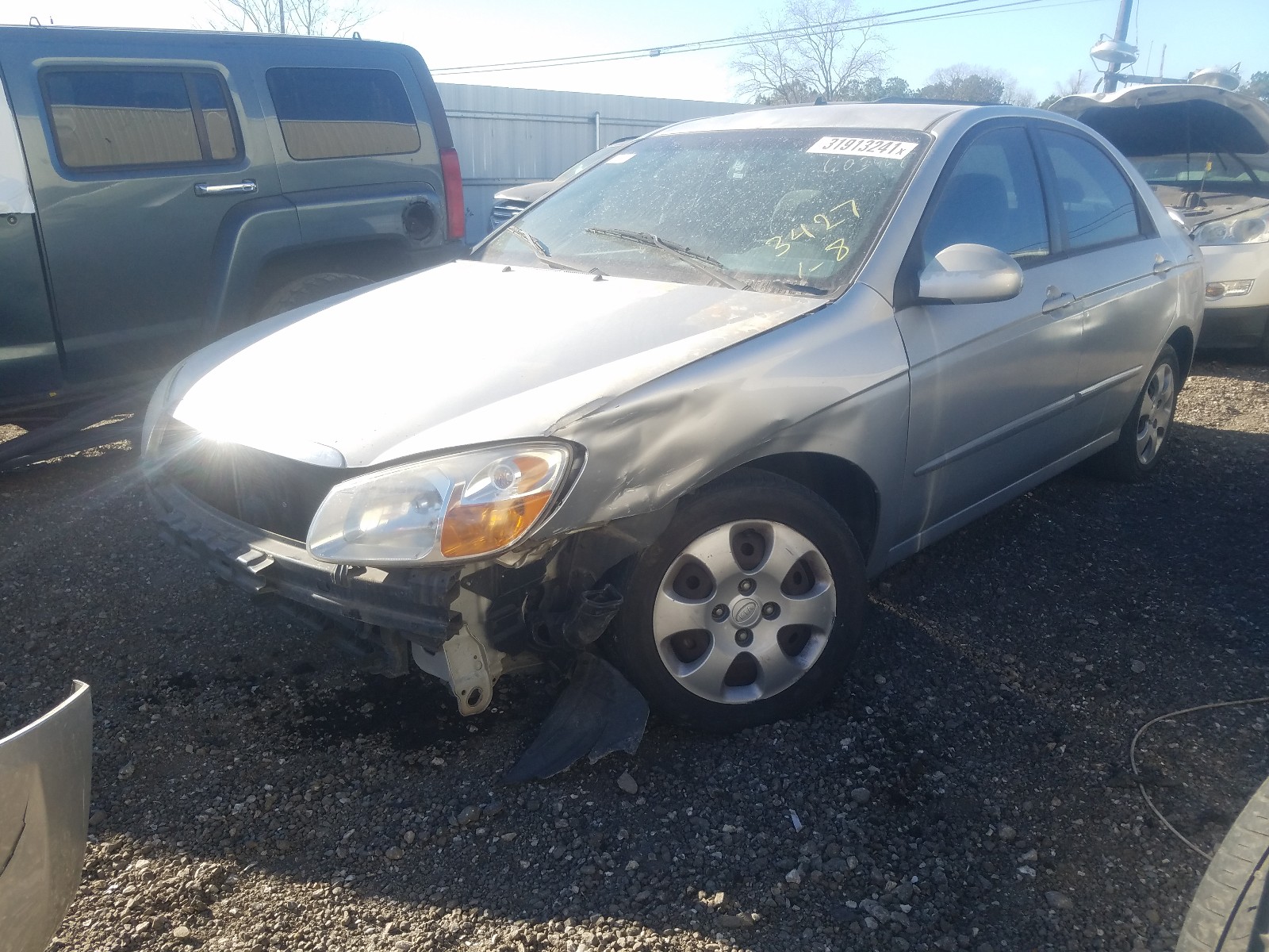 Photo 1 VIN: KNAFE221095603427 - KIA SPECTRA EX 