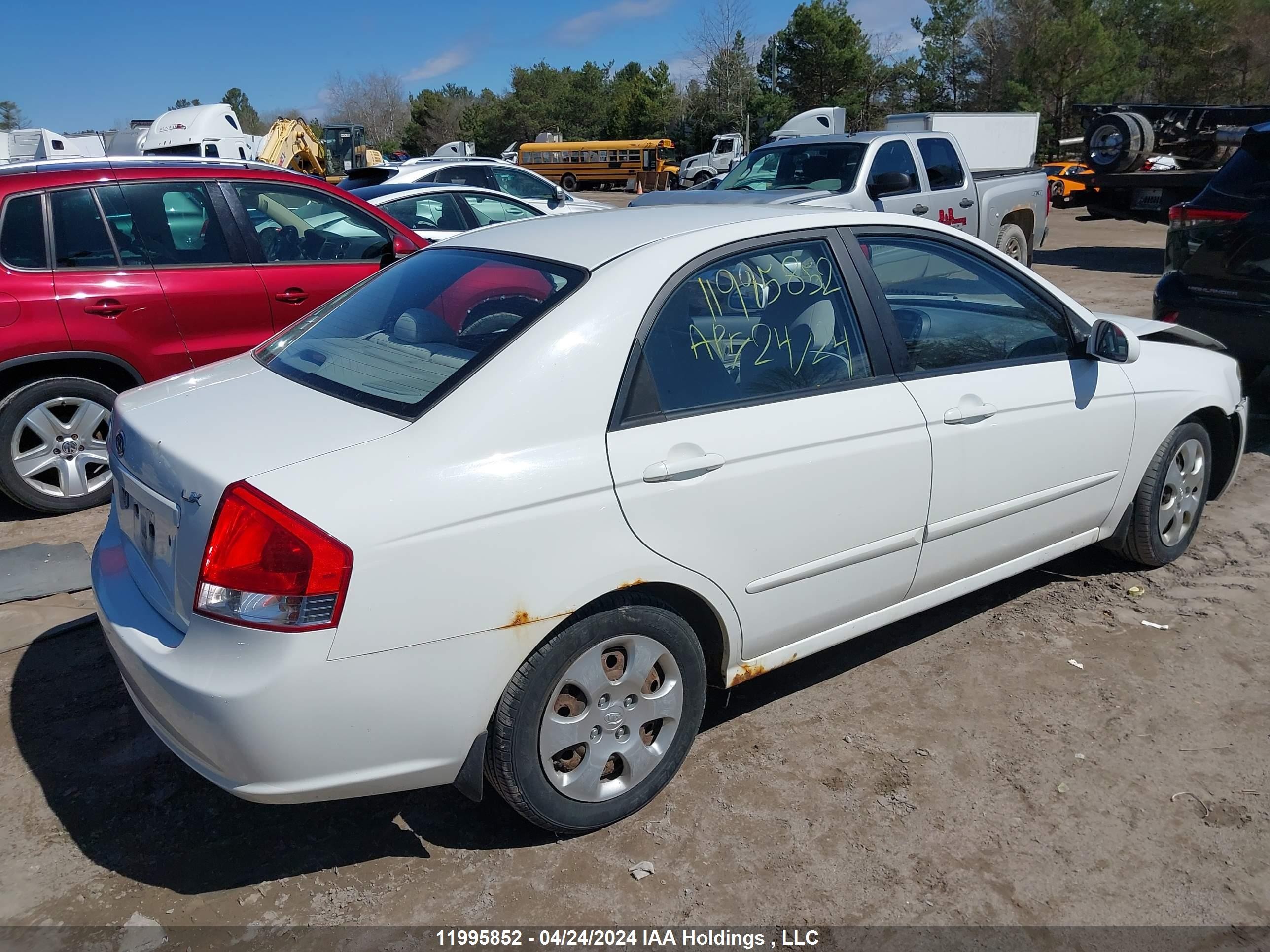 Photo 3 VIN: KNAFE221295639409 - KIA SPECTRA 