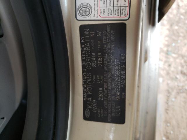 Photo 9 VIN: KNAFE221295668957 - KIA SPECTRA EX 