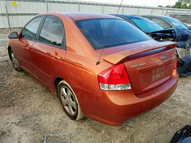 Photo 2 VIN: KNAFE221495026921 - KIA SPECTRA EX 