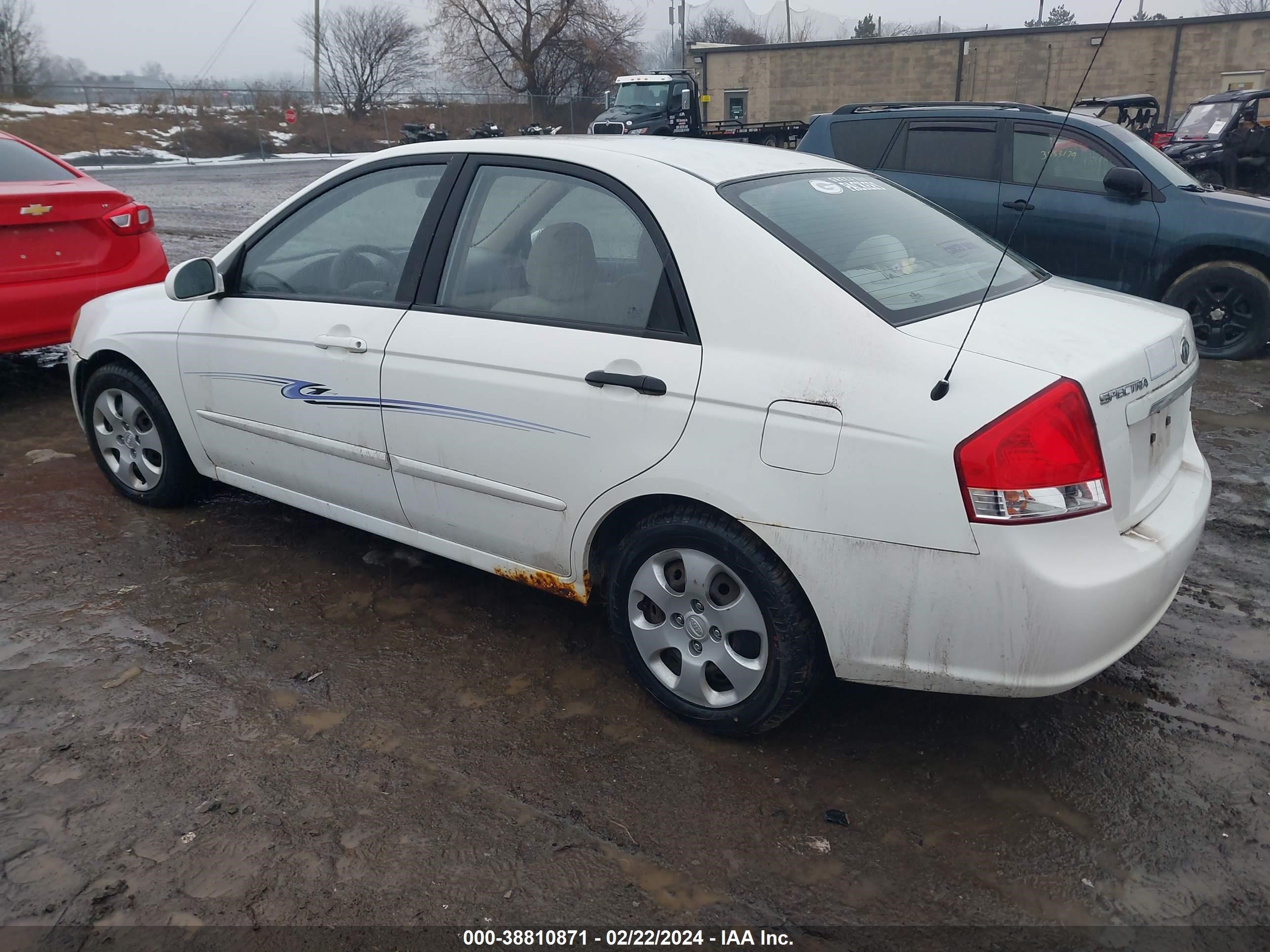 Photo 2 VIN: KNAFE221895661608 - KIA SPECTRA 