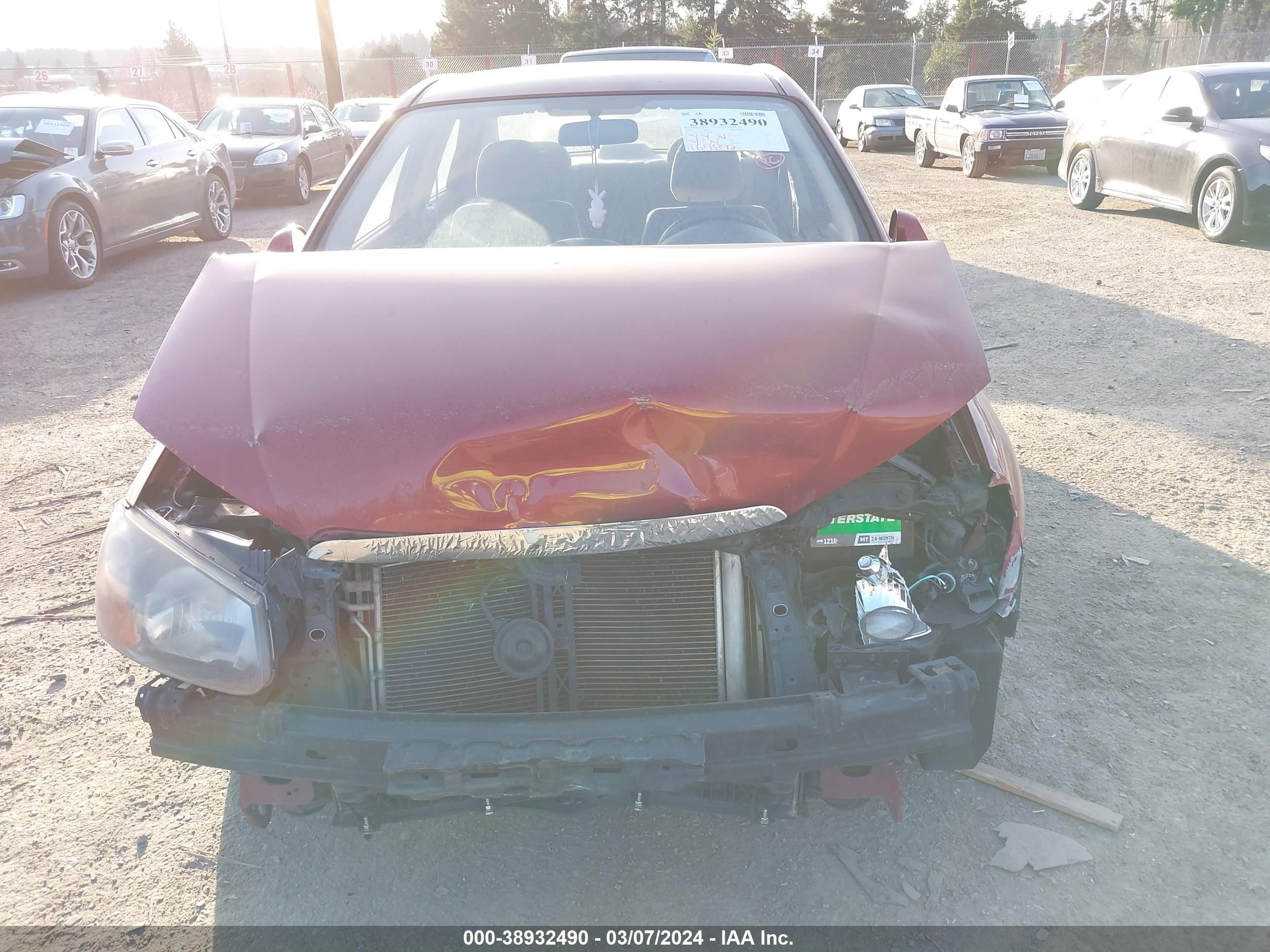 Photo 5 VIN: KNAFE221995650987 - KIA SPECTRA 