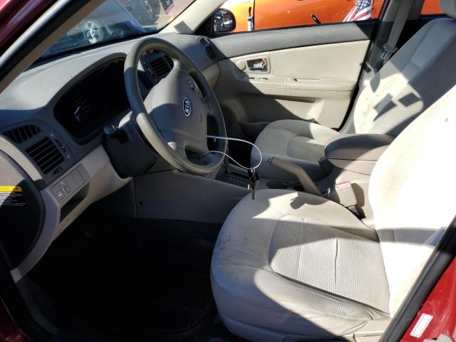 Photo 6 VIN: KNAFE222895619366 - KIA SPECTRA EX 