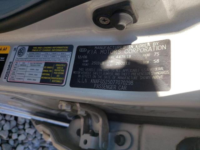 Photo 9 VIN: KNAFG525077070298 - KIA RONDO BASE 