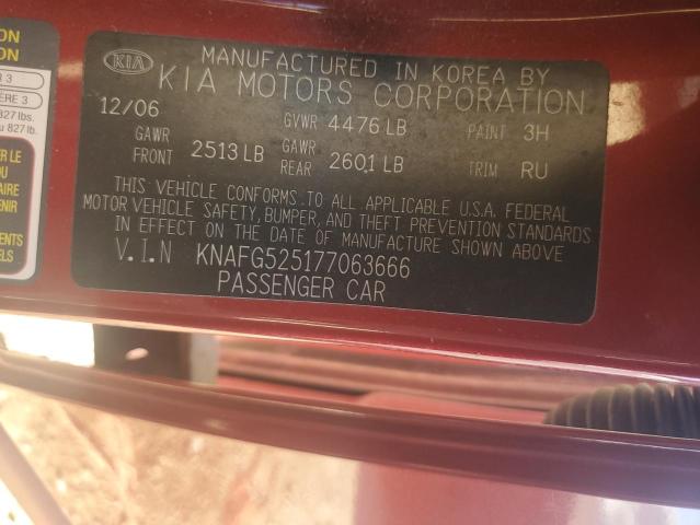 Photo 11 VIN: KNAFG525177063666 - KIA RONDO 