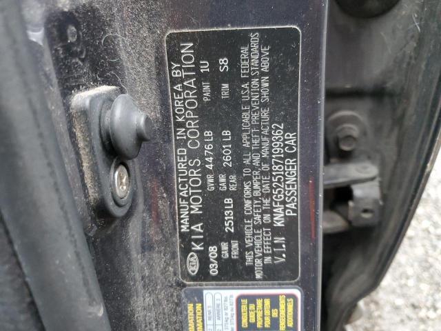 Photo 12 VIN: KNAFG525187199362 - KIA RONDO BASE 