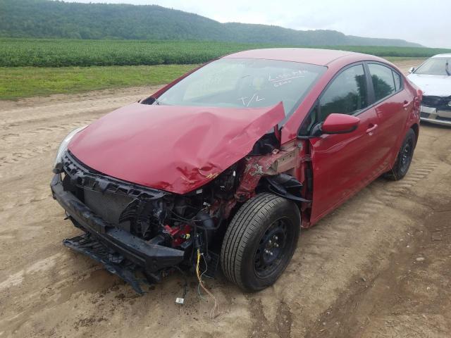 Photo 1 VIN: KNAFK4A60E5056316 - KIA FORTE LX 