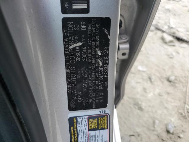 Photo 11 VIN: KNAFK4A60F5259322 - KIA FORTE LX 