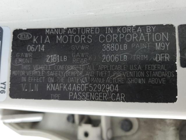 Photo 11 VIN: KNAFK4A60F5292904 - KIA FORTE 