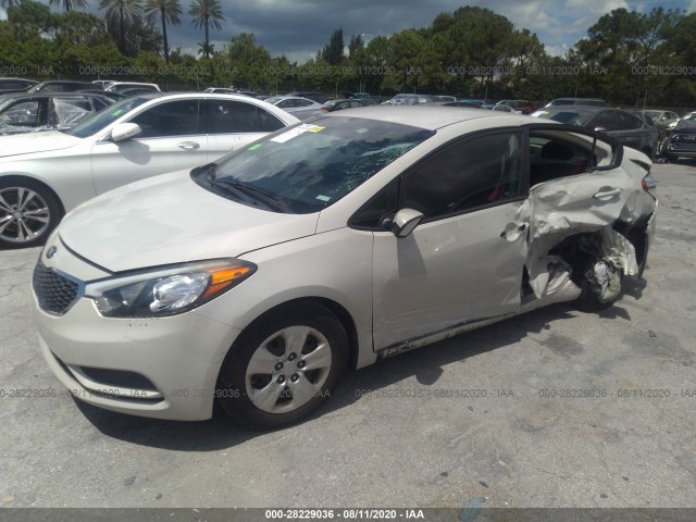 Photo 1 VIN: KNAFK4A60F5379427 - KIA FORTE 