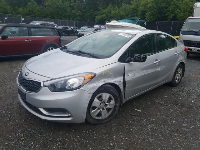 Photo 1 VIN: KNAFK4A60F5394025 - KIA FORTE LX 