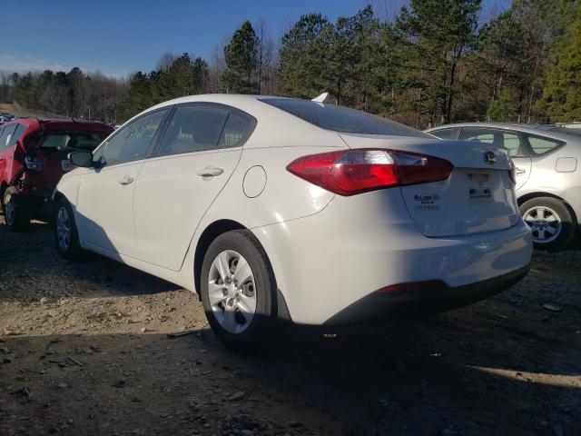 Photo 2 VIN: KNAFK4A60G5503357 - KIA FORTE LX 