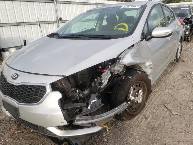 Photo 8 VIN: KNAFK4A61E5252037 - KIA FORTE LX 