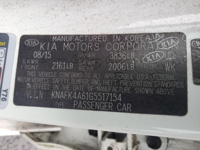 Photo 11 VIN: KNAFK4A61G5517154 - KIA FORTE 