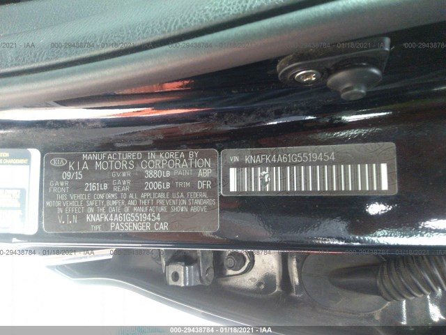 Photo 8 VIN: KNAFK4A61G5519454 - KIA FORTE 