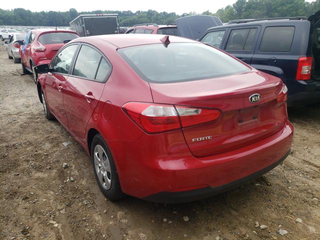 Photo 2 VIN: KNAFK4A61G5568959 - KIA FORTE LX 