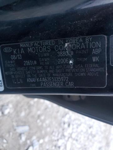 Photo 12 VIN: KNAFK4A62E5135972 - KIA FORTE LX 