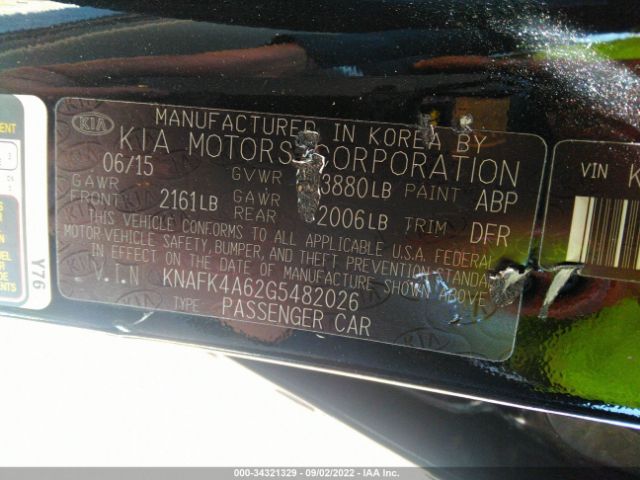 Photo 8 VIN: KNAFK4A62G5482026 - KIA FORTE 