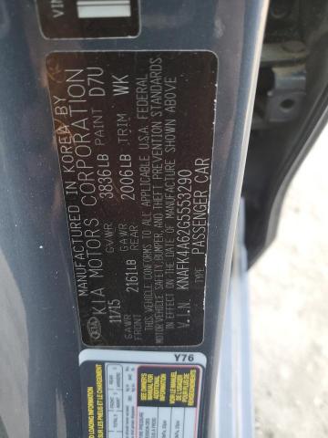 Photo 11 VIN: KNAFK4A62G5553290 - KIA FORTE 