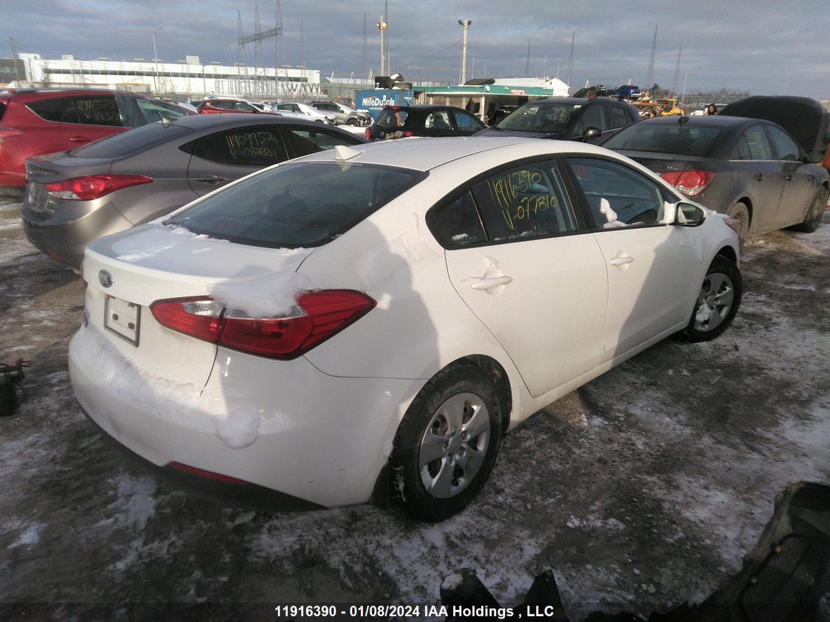 Photo 3 VIN: KNAFK4A63E5077810 - KIA FORTE 