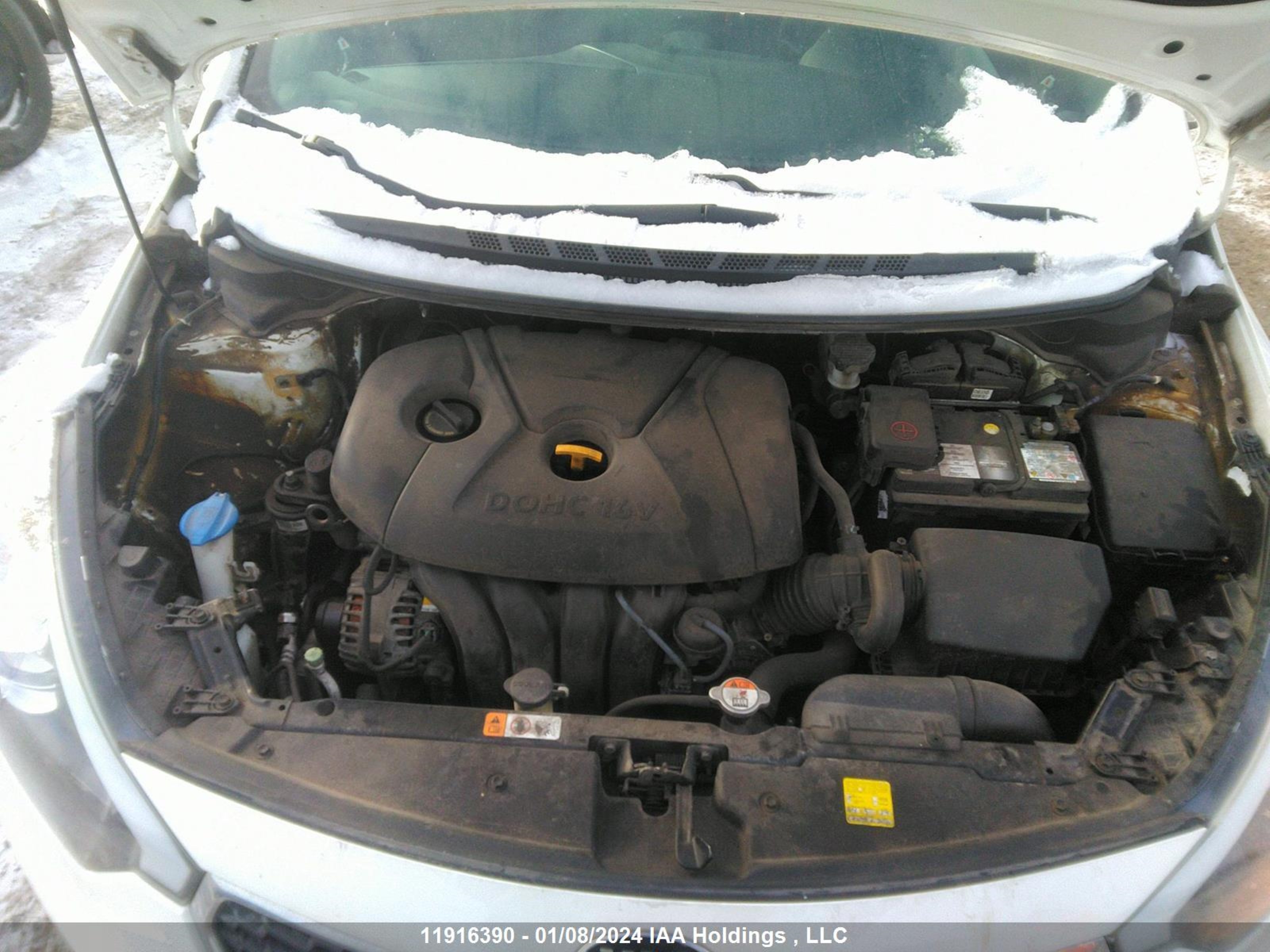 Photo 9 VIN: KNAFK4A63E5077810 - KIA FORTE 