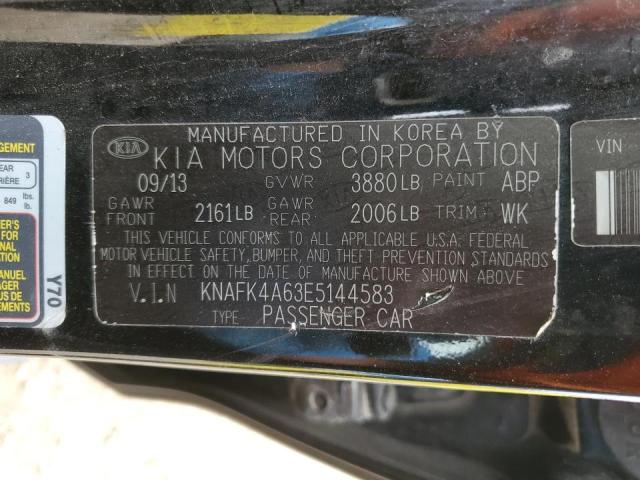 Photo 12 VIN: KNAFK4A63E5144583 - KIA FORTE LX 