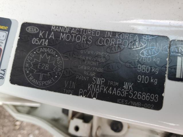 Photo 11 VIN: KNAFK4A63F5268693 - KIA FORTE LX 