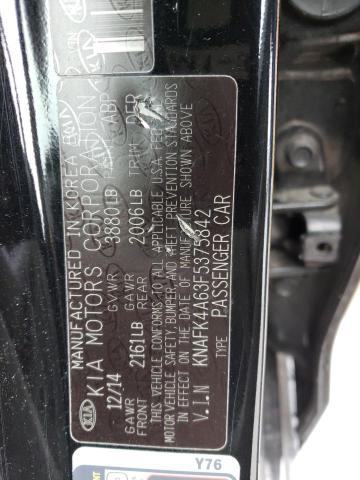 Photo 11 VIN: KNAFK4A63F5375842 - KIA FORTE LX 