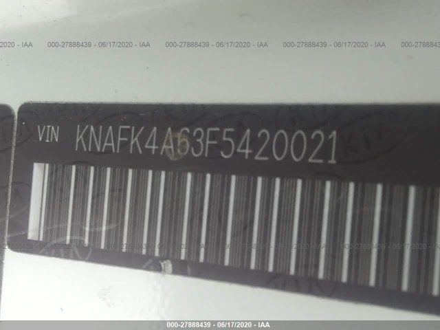 Photo 8 VIN: KNAFK4A63F5420021 - KIA FORTE 