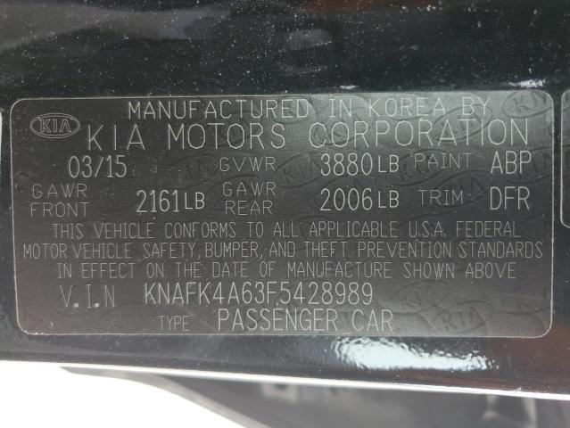 Photo 12 VIN: KNAFK4A63F5428989 - KIA FORTE 