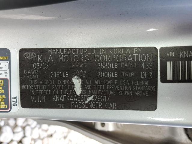 Photo 11 VIN: KNAFK4A63F5429317 - KIA FORTE 