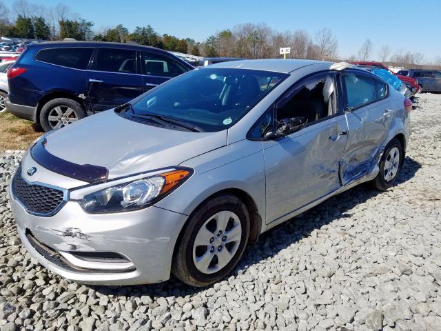 Photo 1 VIN: KNAFK4A63G5481502 - KIA FORTE LX 