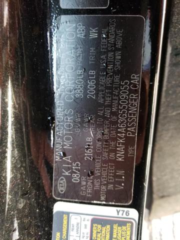 Photo 11 VIN: KNAFK4A63G5509055 - KIA FORTE LX 