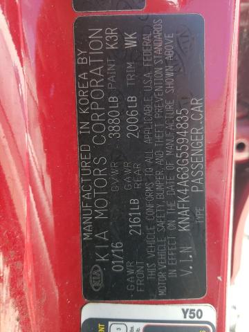 Photo 11 VIN: KNAFK4A63G5594835 - KIA FORTE 