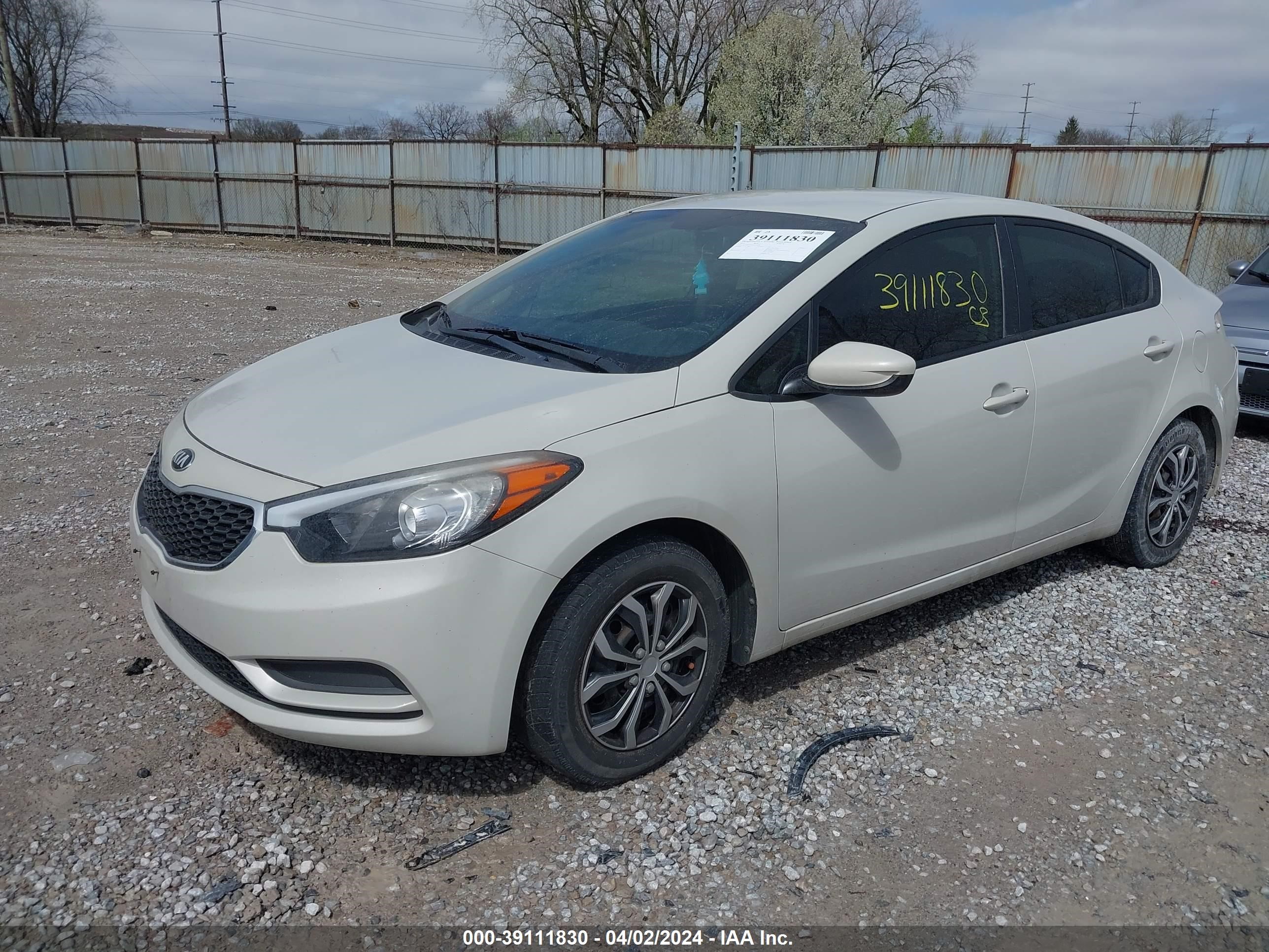 Photo 1 VIN: KNAFK4A64E5172618 - KIA FORTE 