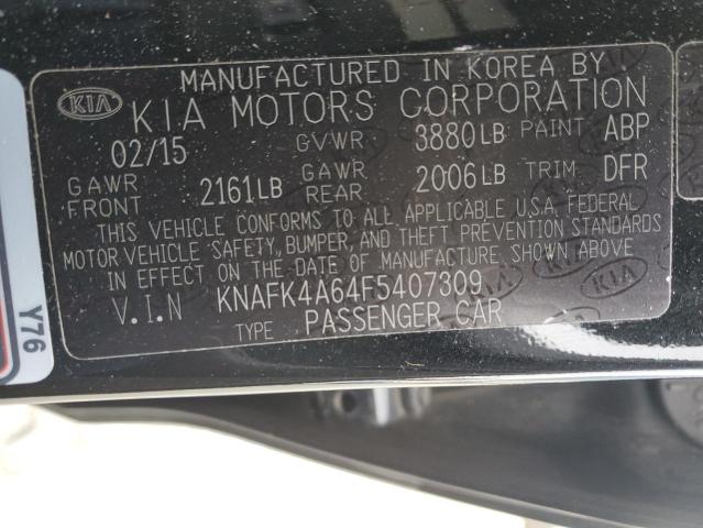 Photo 12 VIN: KNAFK4A64F5407309 - KIA FORTE 