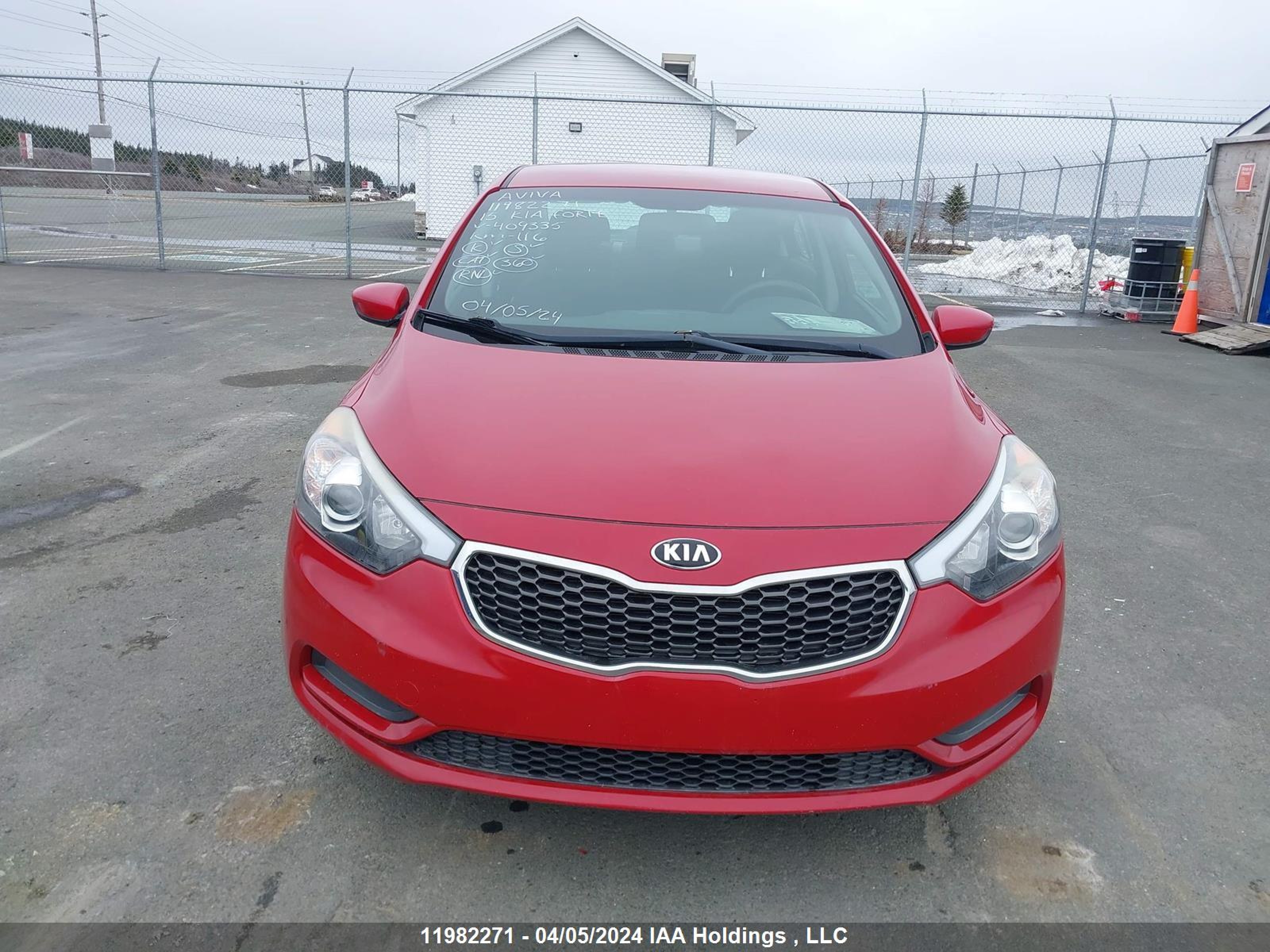 Photo 11 VIN: KNAFK4A64F5409335 - KIA FORTE 