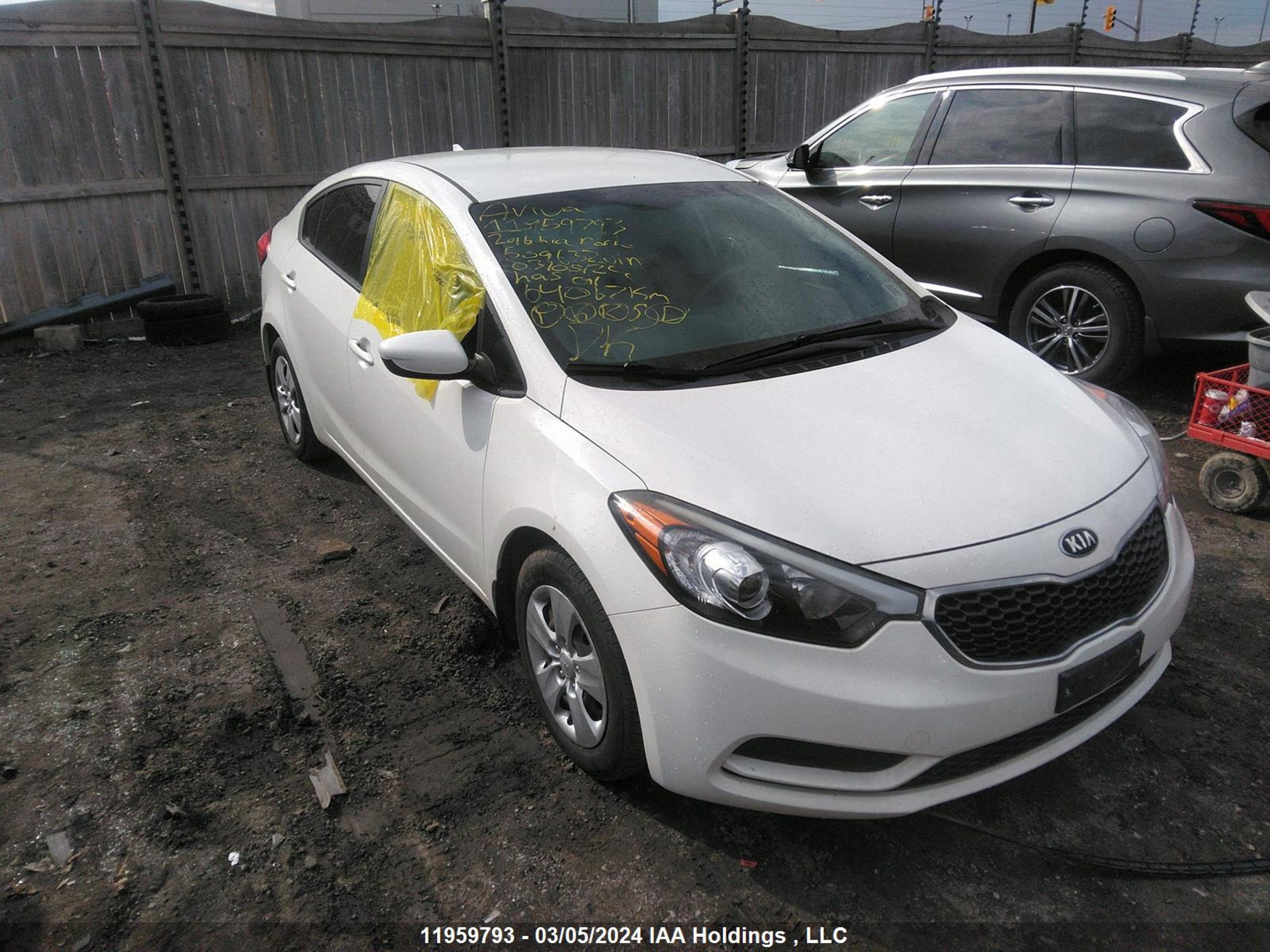 Photo 0 VIN: KNAFK4A64G5509632 - KIA FORTE 