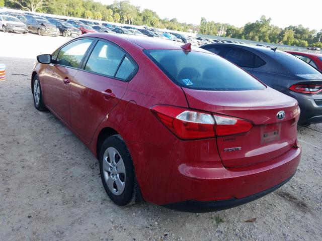 Photo 2 VIN: KNAFK4A64G5572813 - KIA FORTE LX 